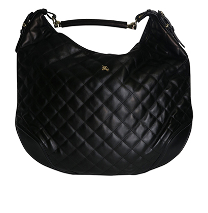 Calfskin Quilted Hoxton Hoxton Hobo Bag, front view